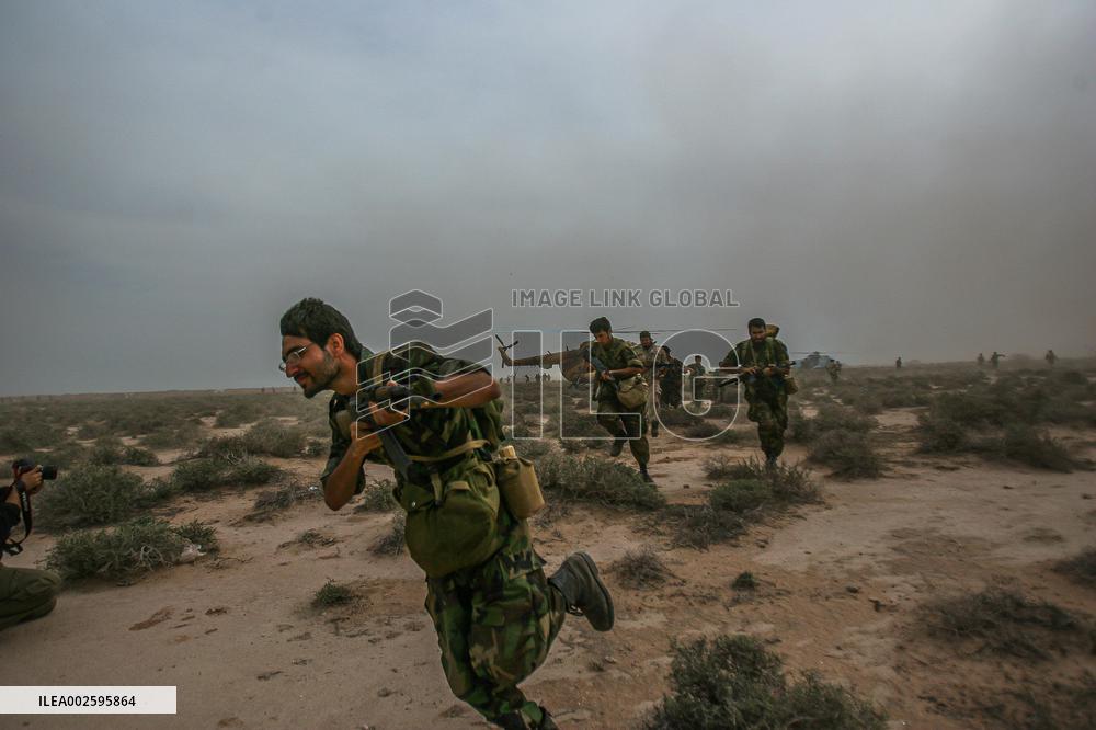 Iran IRGC Military Drill
