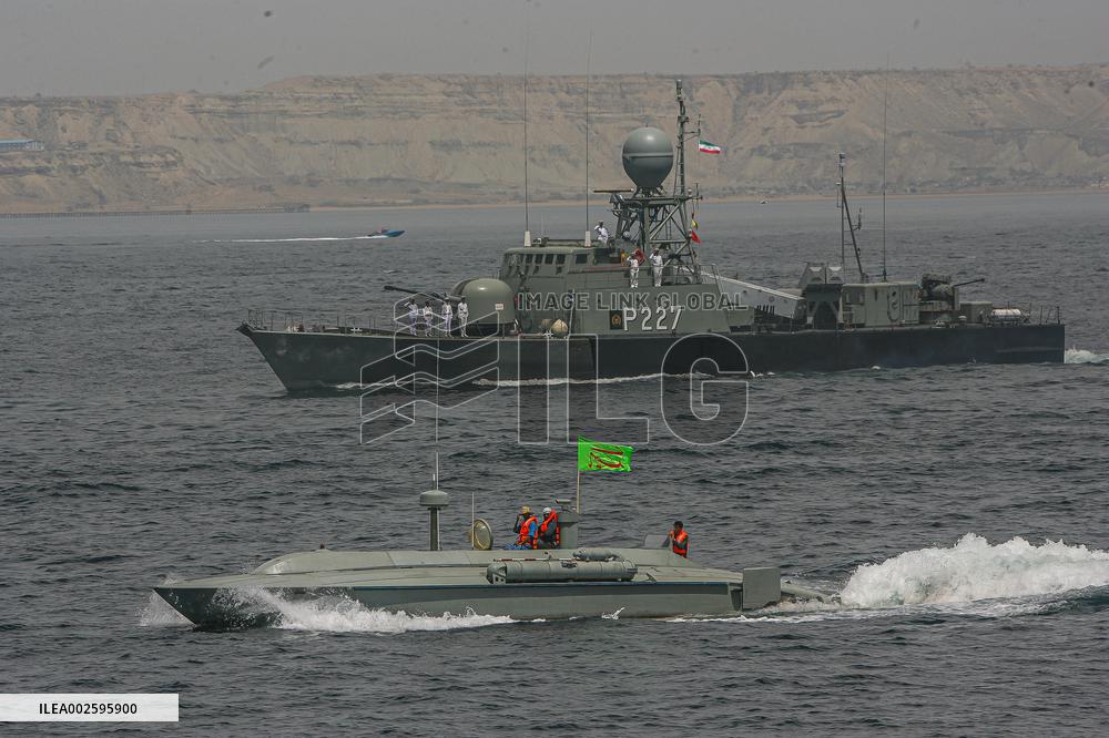 Iran IRGC Military Drill