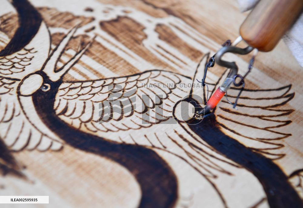 (MASTER OF CRAFTS) CHINA-HENAN-NANYANG PYROGRAPHY-INHERITOR (CN)