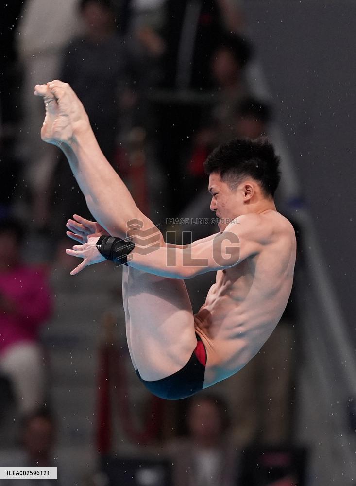 (SP)CHINA-SHAANXI-XI'AN-DIVING-WORLD AQUATICS WORLD CUP 2024-SUPER FINAL