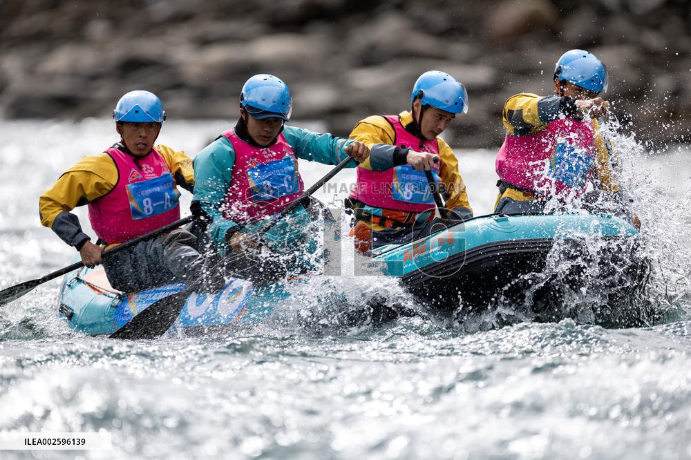 (SP)CHINA-XIZANG-NYINGCHI-BASUM TSO INTERNATIONAL RAFTING OPEN (CN)