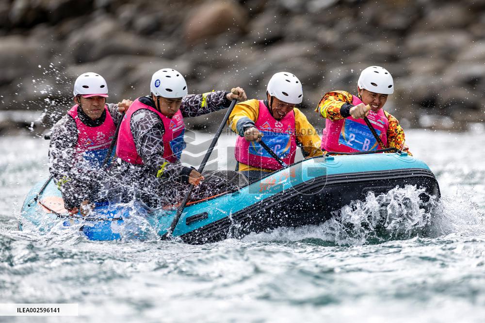 (SP)CHINA-XIZANG-NYINGCHI-BASUM TSO INTERNATIONAL RAFTING OPEN (CN)