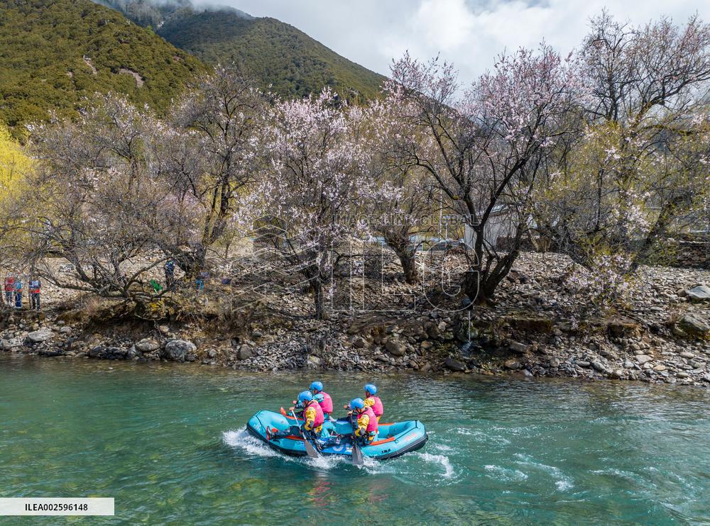 (SP)CHINA-XIZANG-NYINGCHI-BASUM TSO INTERNATIONAL RAFTING OPEN (CN)