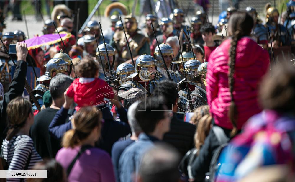 ITALY-ROME-FOUNDATION-PARADE