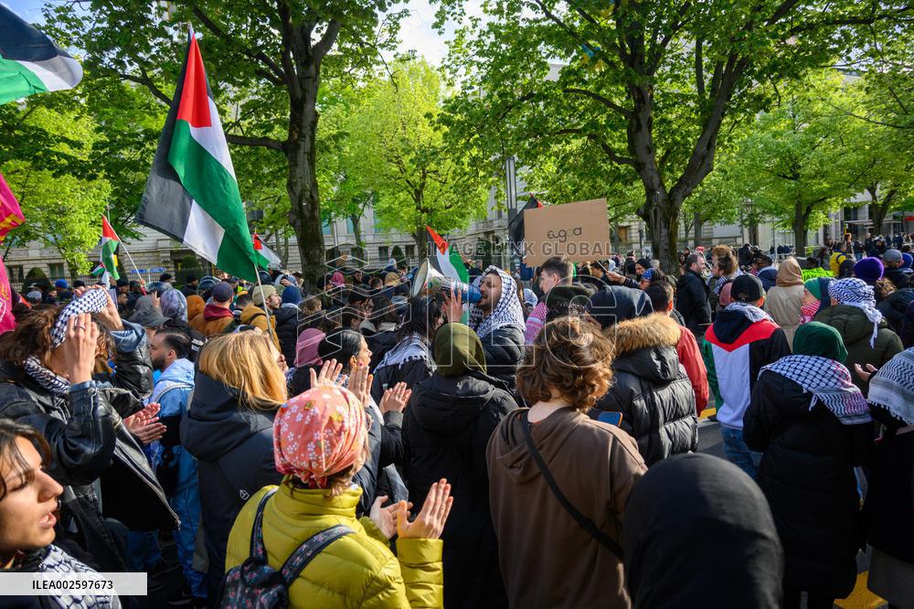 Stop Arming Israel Protest - Berlin