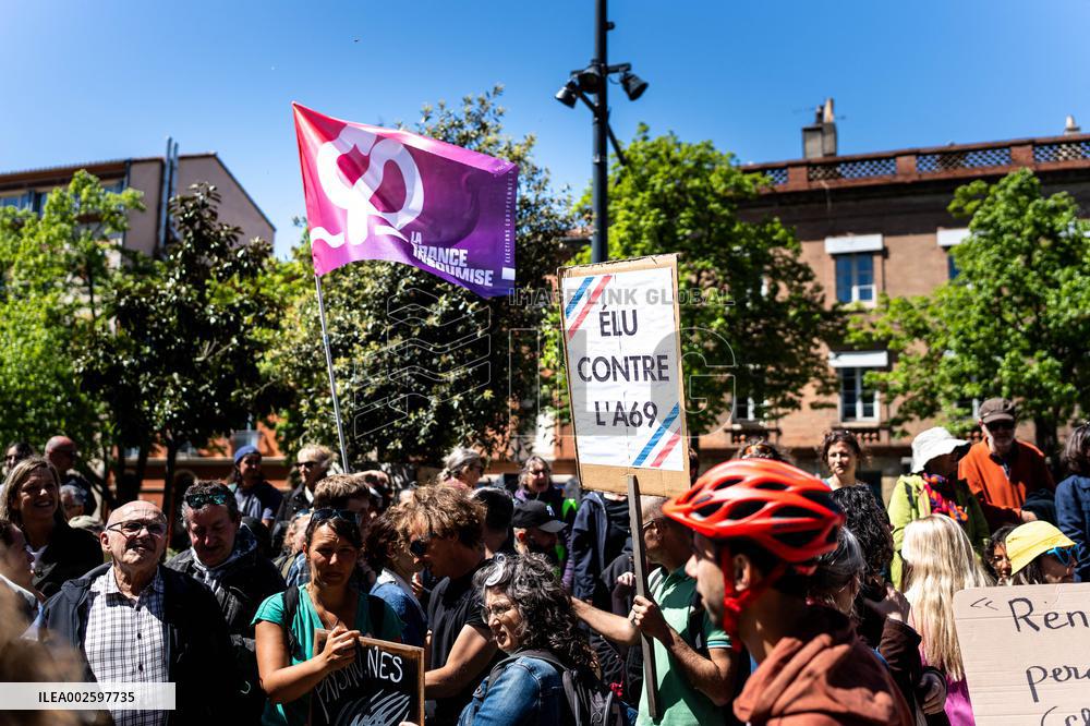 A69 Motorway Protest - Toulouse