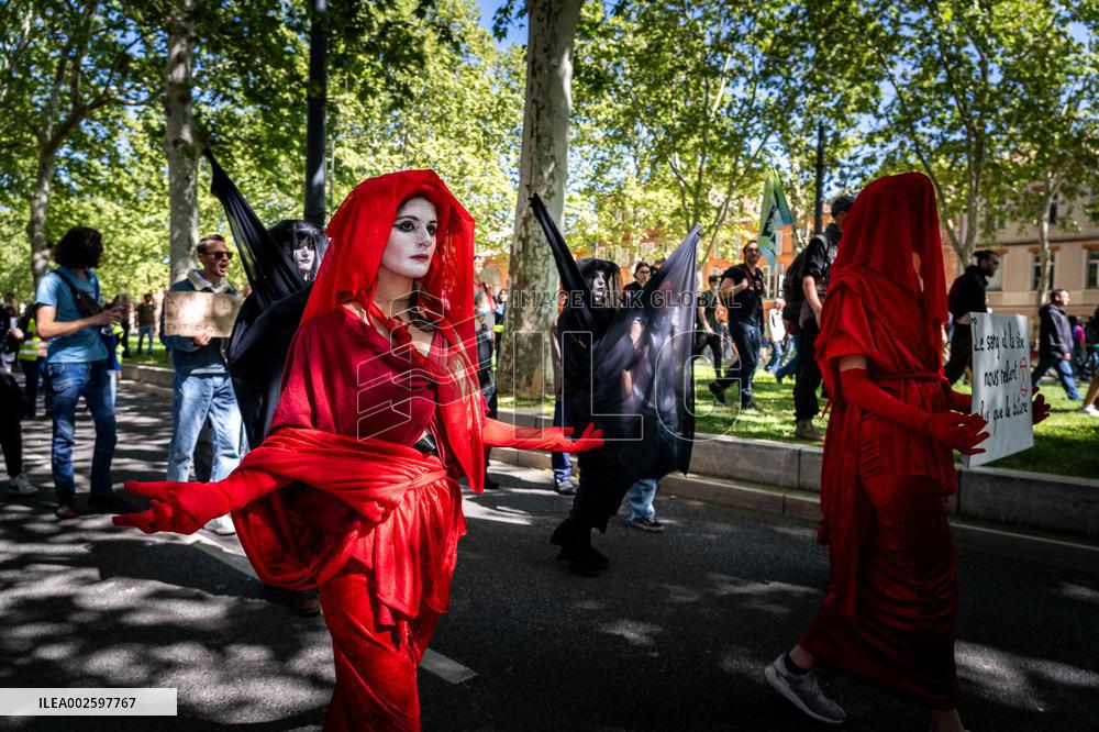 A69 Motorway Protest - Toulouse