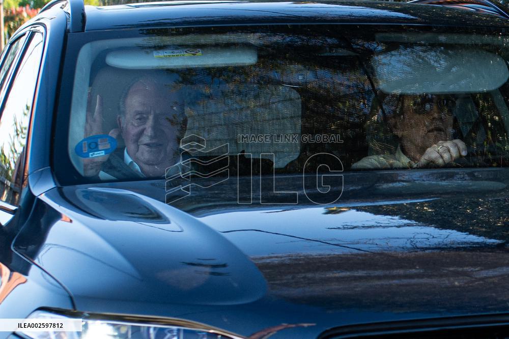 King Juan Carlos Leaves Pedro Campos’ Home - Spain