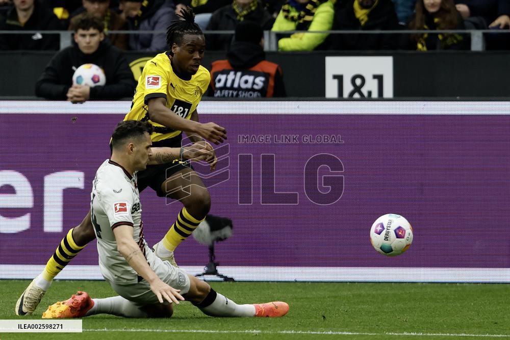 (SP)GERMANY-DORTMUND-FOOTBALL-BUNDESLIGA-DORTMUND VS LEVERKUSEN