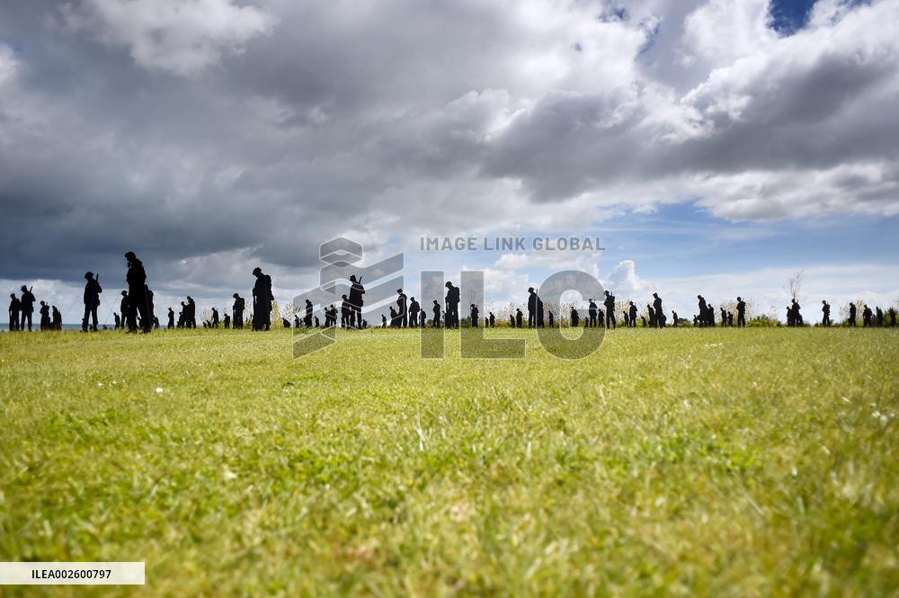 1475 Statues Of Dead Soldiers Installed For The 80th Anniversary Of The D Day - Normandy