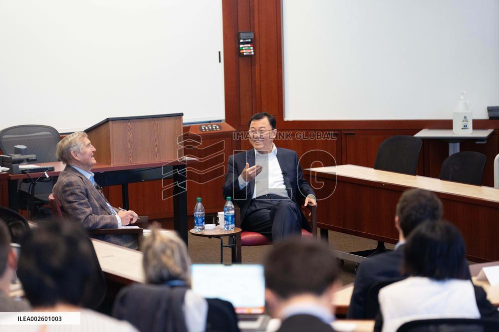 UNITED STATES-MASSACHUSETTS-CHINESE AMBASSADOR-HARVARD UNIVERSITY