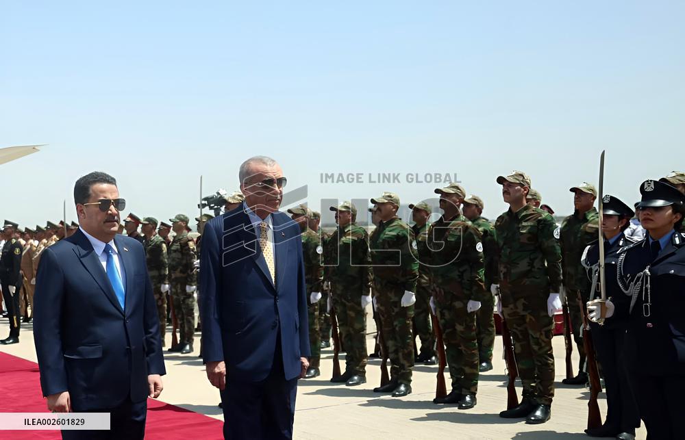 IRAQ-BAGHDAD-TÜRKIYE-PRESIDENT-VISIT