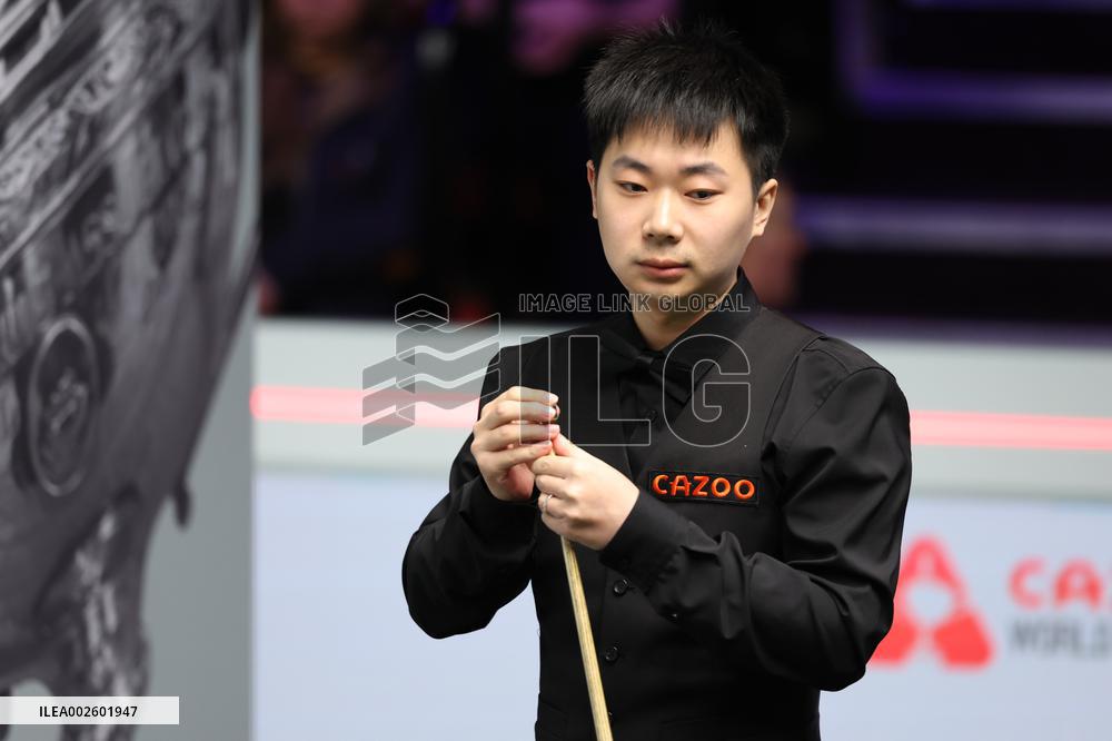 (SP)BRITAIN-SHEFFIELD-SNOOKER-WORLD CHAMPIONSHIP