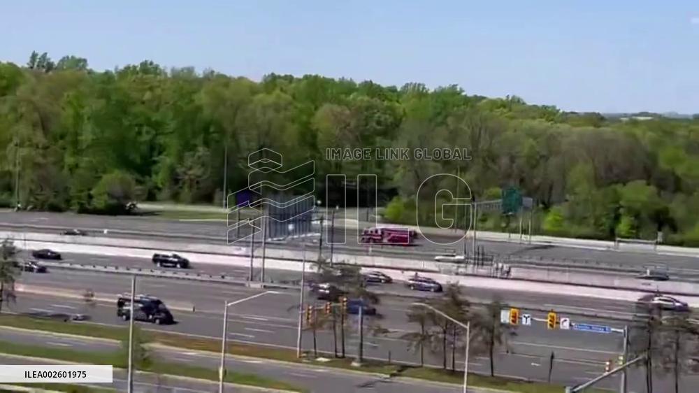 US: Fire Guts Warehouse In Sterling, Virginia