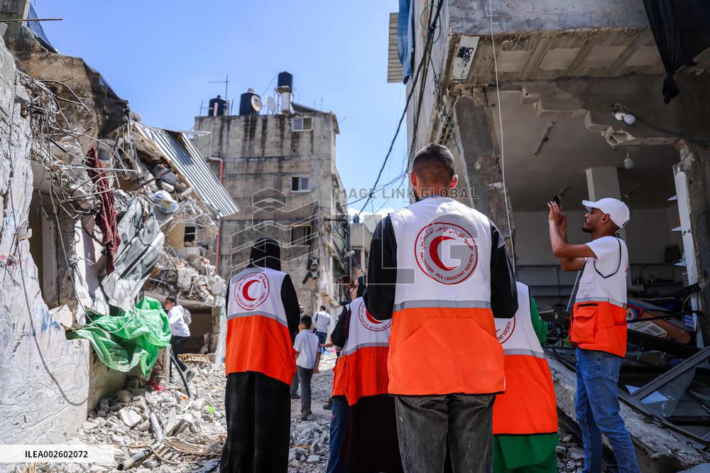 Nur Shams Camp Mourns Palestinians Killed In Israeli Raid - West Bank