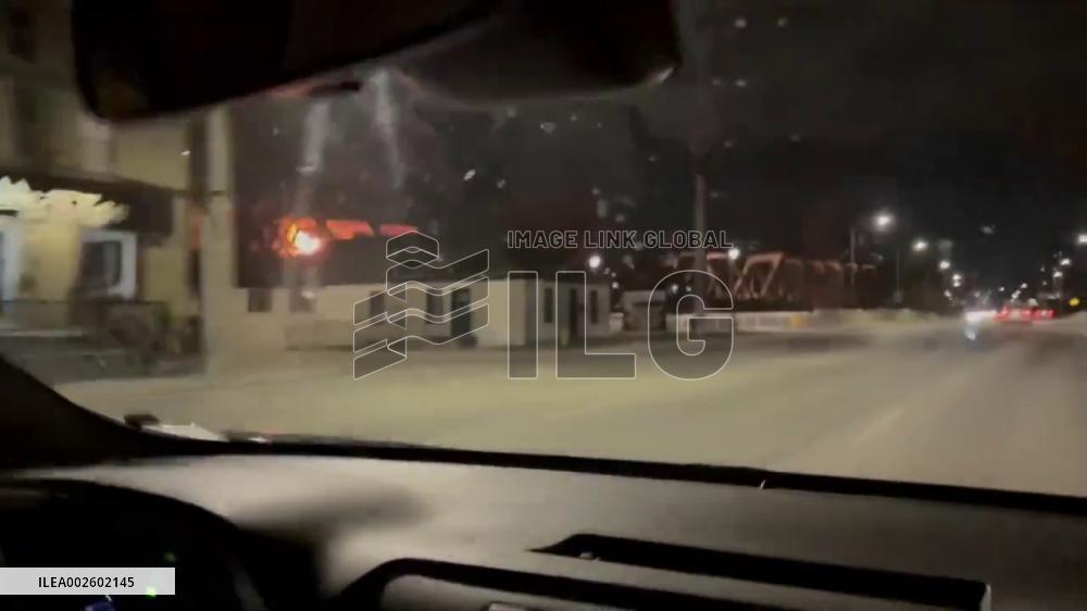 Canada: Train Catches Fire As It Travels Through Downtown London, Ontario 3