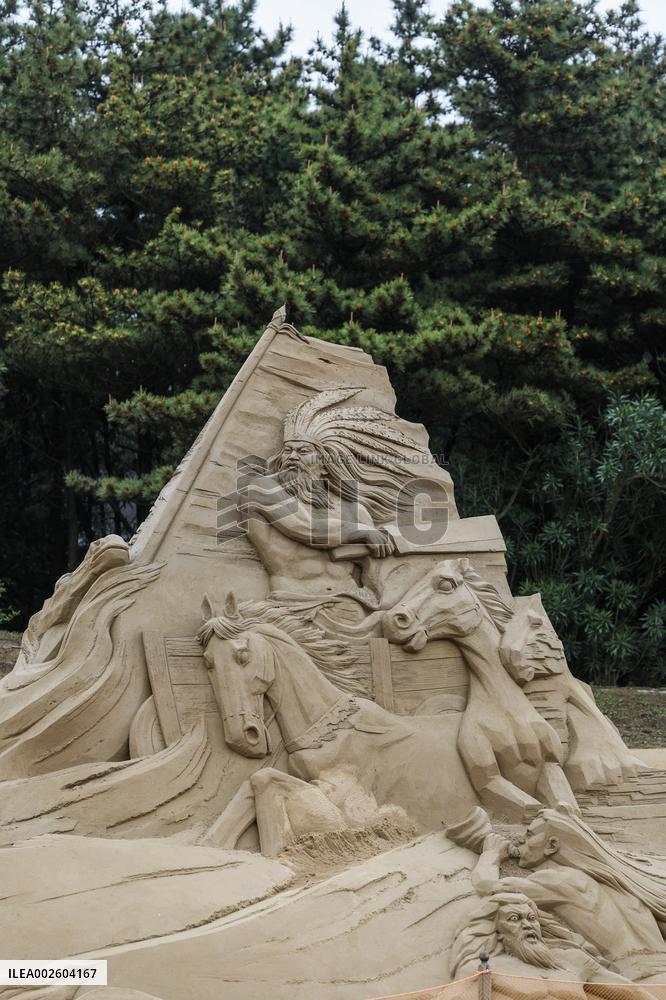 CHINA-ZHEJIANG-ZHOUSHAN-SAND ART (CN)