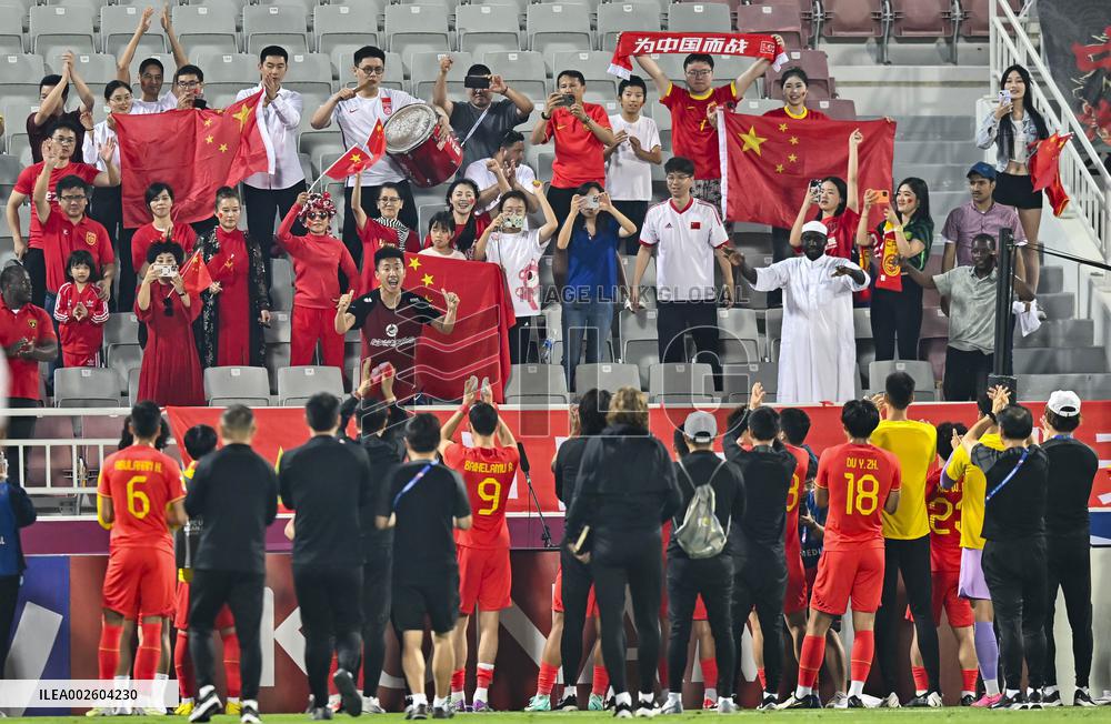 (SP)QATAR-DOHA-FOOTBALL-AFC U23-CHINA VS UNITED ARAB EMIRATES