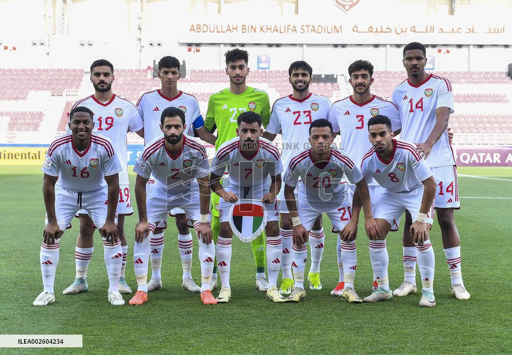 (SP)QATAR-DOHA-FOOTBALL-AFC U23-CHINA VS UNITED ARAB EMIRATES