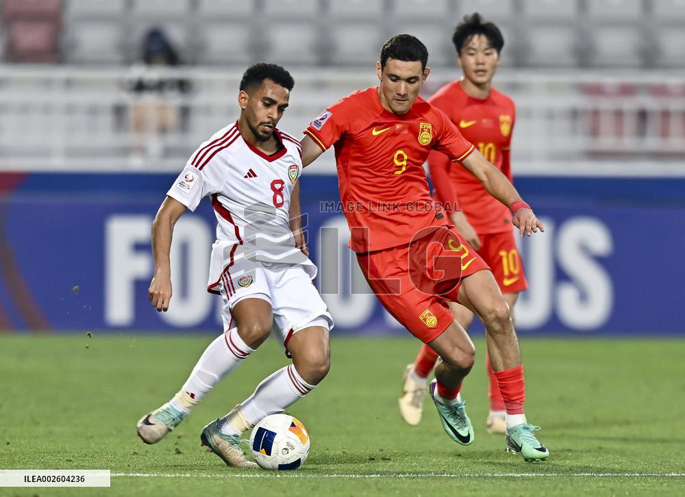 (SP)QATAR-DOHA-FOOTBALL-AFC U23-CHINA VS UNITED ARAB EMIRATES