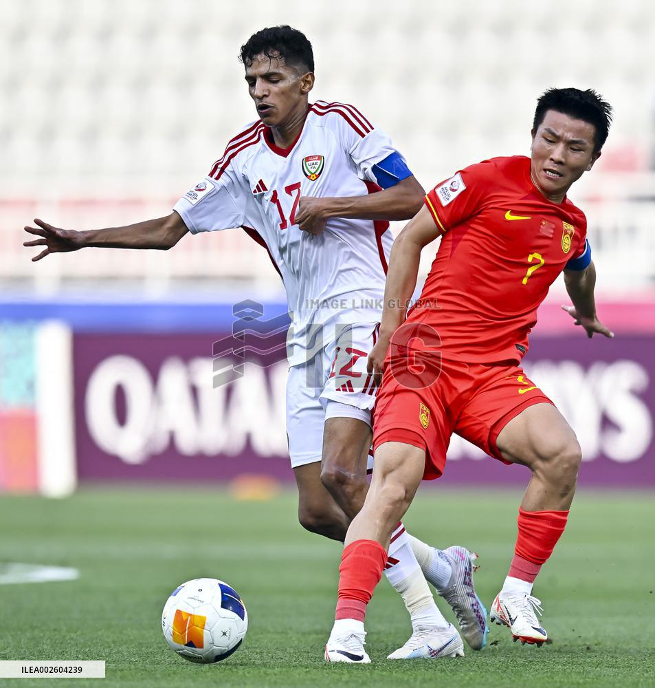 (SP)QATAR-DOHA-FOOTBALL-AFC U23-CHINA VS UNITED ARAB EMIRATES