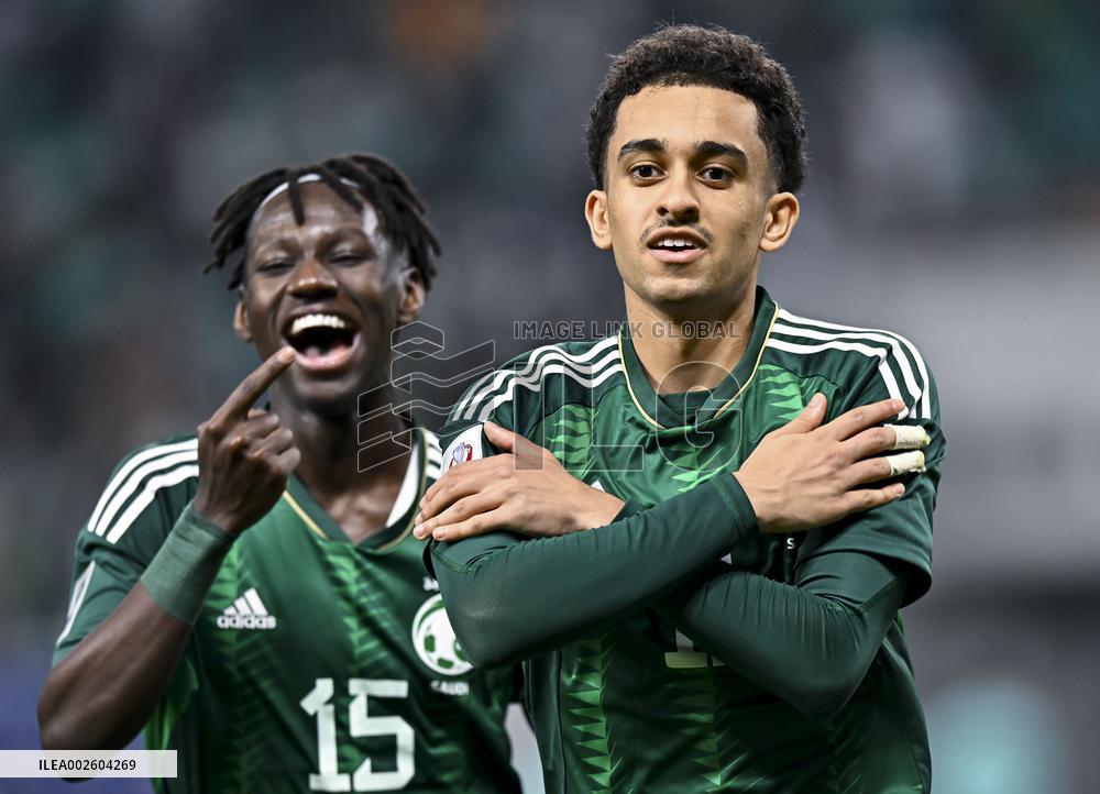 (SP)QATAR-DOHA-FOOTBALL-AFC U23-SAUDI ARABIA VS IRAQ