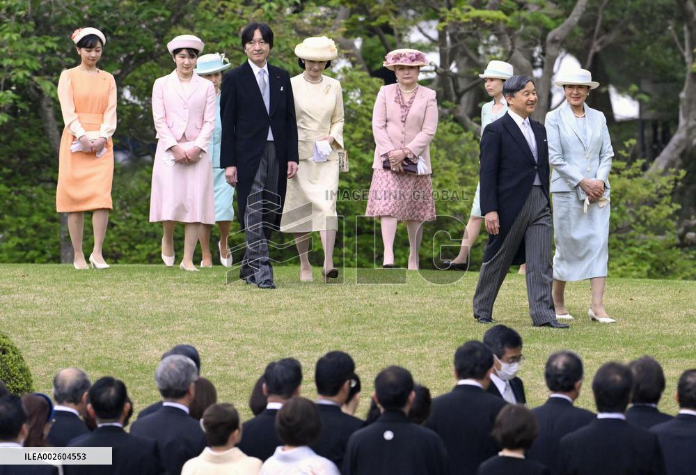 Japanese imperial garden party
