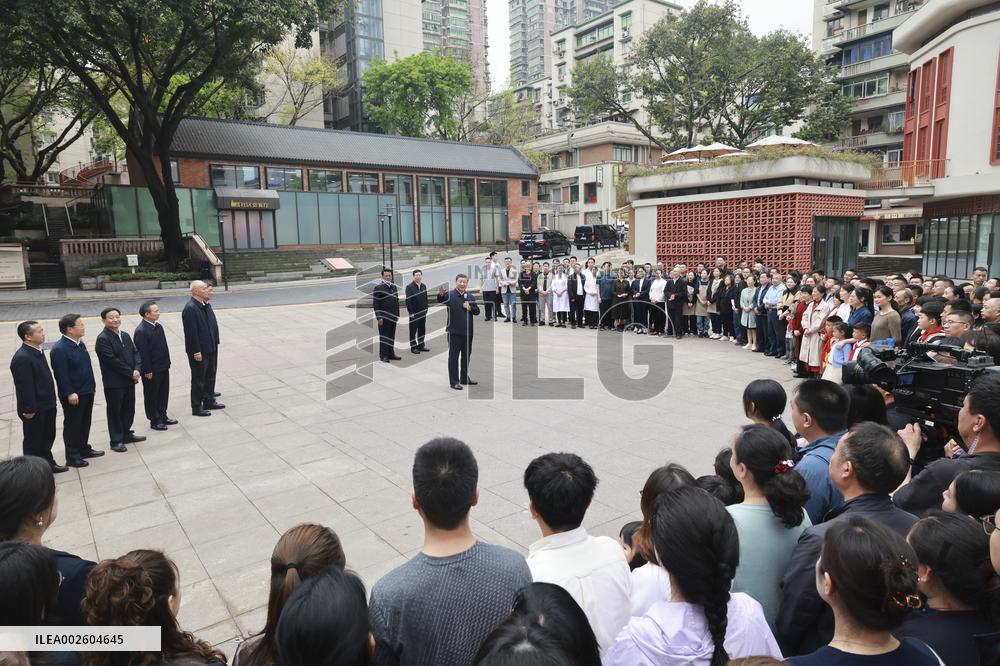 CHINA-CHONGQING-XI JINPING-INSPECTION (CN)