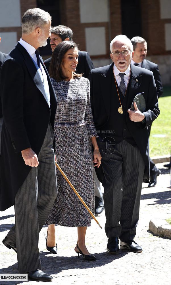 Royals Present The Miguel de Cervantes Prize For Literature - Spain