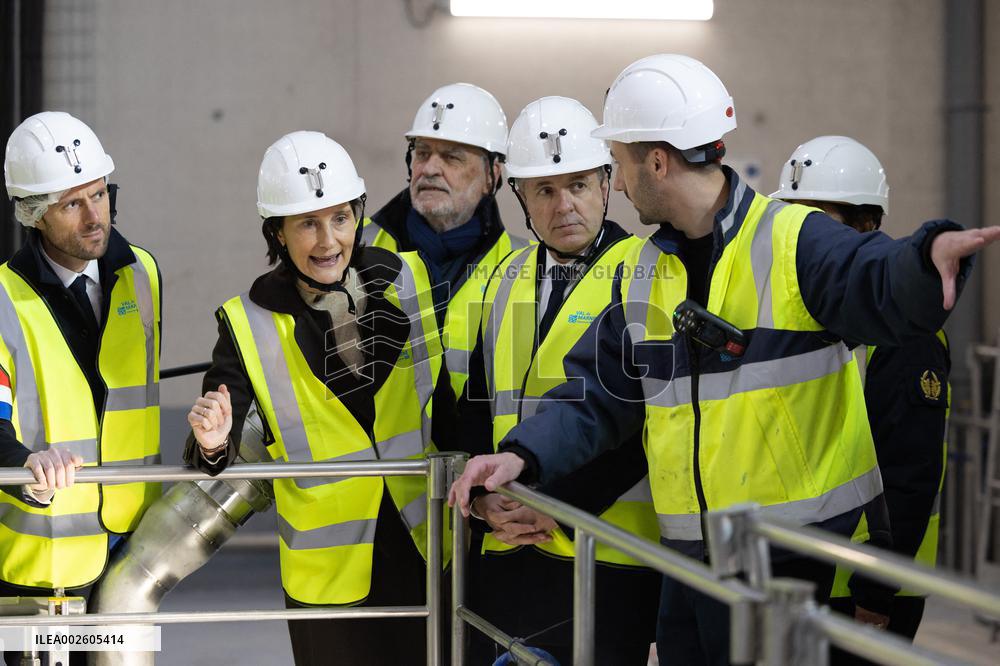 Inauguration of the Departmental River Water Treatment Station - Champigny-sur-Marne