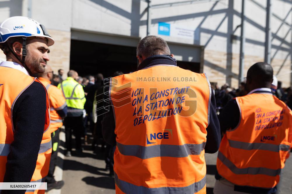 Inauguration of the Departmental River Water Treatment Station - Champigny-sur-Marne
