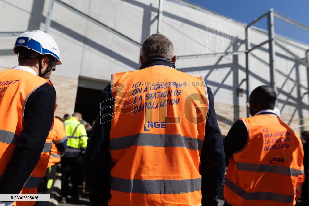 Inauguration of the Departmental River Water Treatment Station - Champigny-sur-Marne