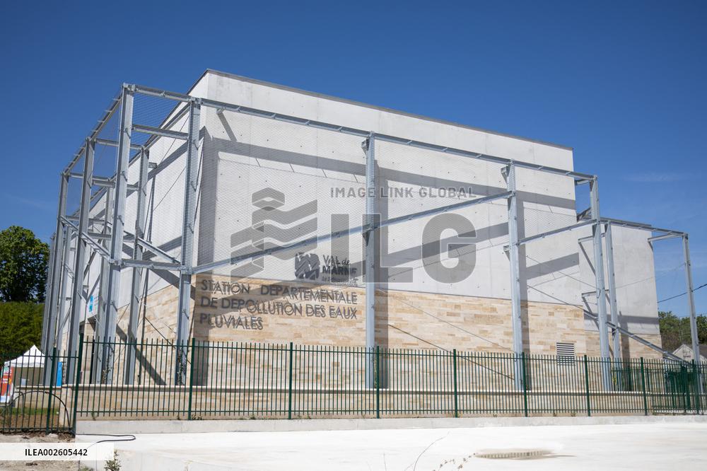 Inauguration of the Departmental River Water Treatment Station - Champigny-sur-Marne