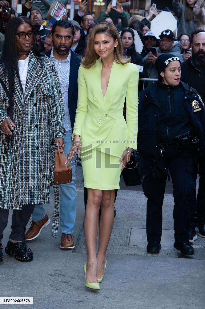 Zendaya At Good Morning America - NY