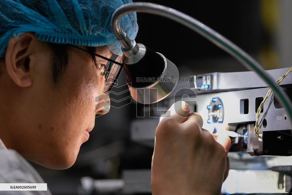 (ChineseToday)CHINA-JILIN-CHANGCHUN-SATELLITE-OPTICAL DEVICE-R&D (CN)