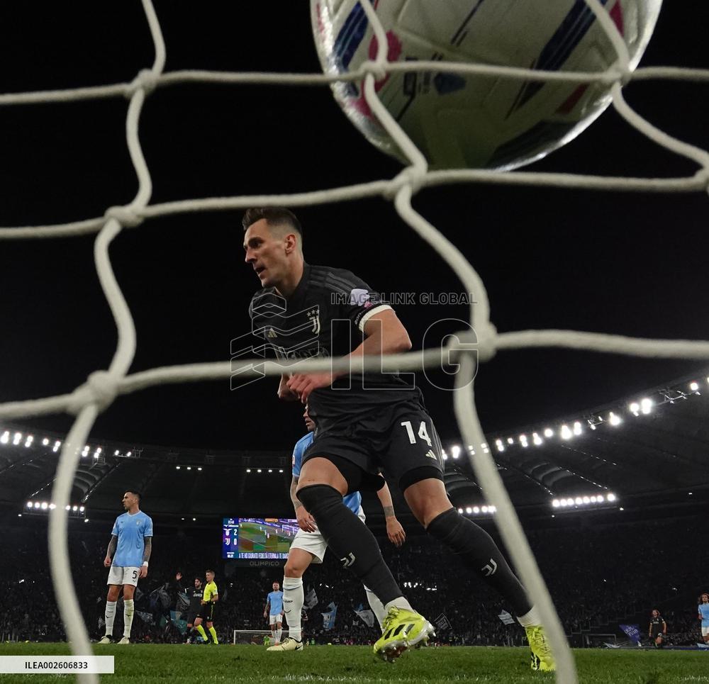 (SP)ITALY-ROME-FOOTBALL-ITALIAN CUP-SEMIFINAL 2ND LEG-LAZIO VS JUVENTUS