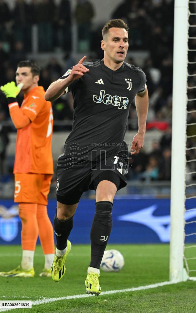 (SP)ITALY-ROME-FOOTBALL-ITALIAN CUP-SEMIFINAL 2ND LEG-LAZIO VS JUVENTUS