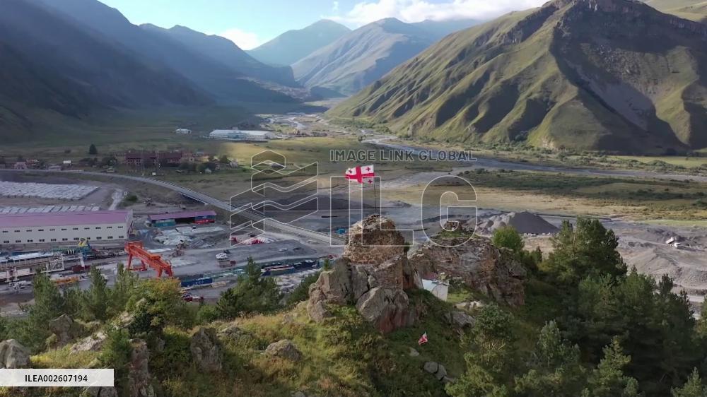 Major China-built road tunnel completed in Georgia