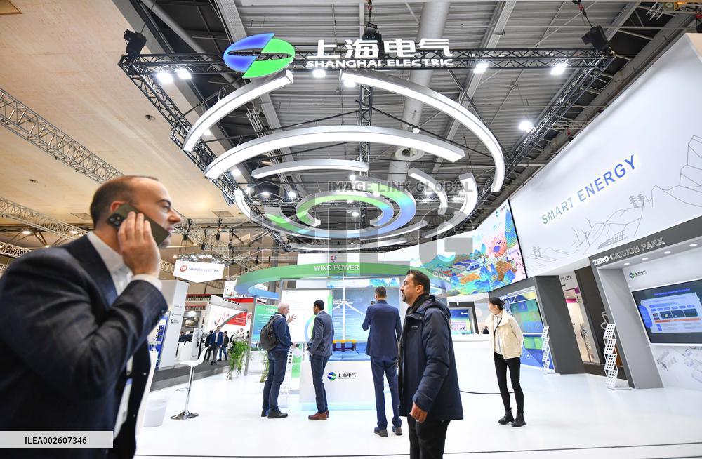 GERMANY-HANNOVER-HANNOVER MESSE 2024-CHINESE EXHIBITORS
