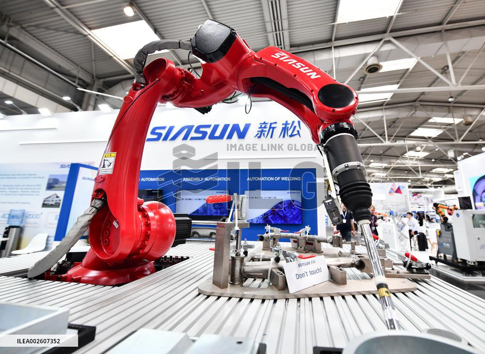 GERMANY-HANNOVER-HANNOVER MESSE 2024-CHINESE EXHIBITORS