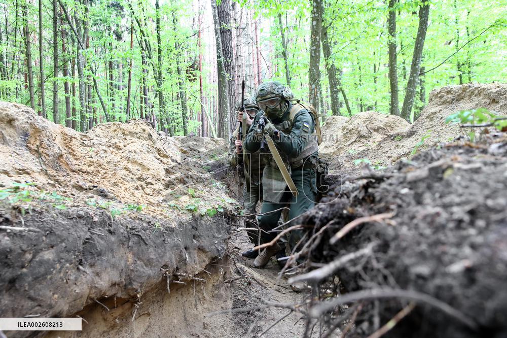 Training of Liut Brigade in Zhytomyr region