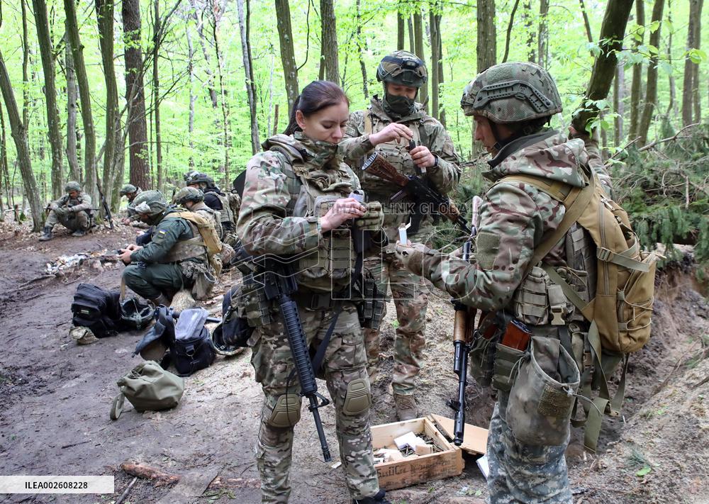 Training of Liut Brigade in Zhytomyr region