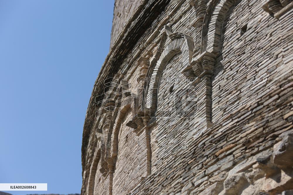 AFGHANISTAN-PARWAN-CULTURAL RELICS SITE-STUPA