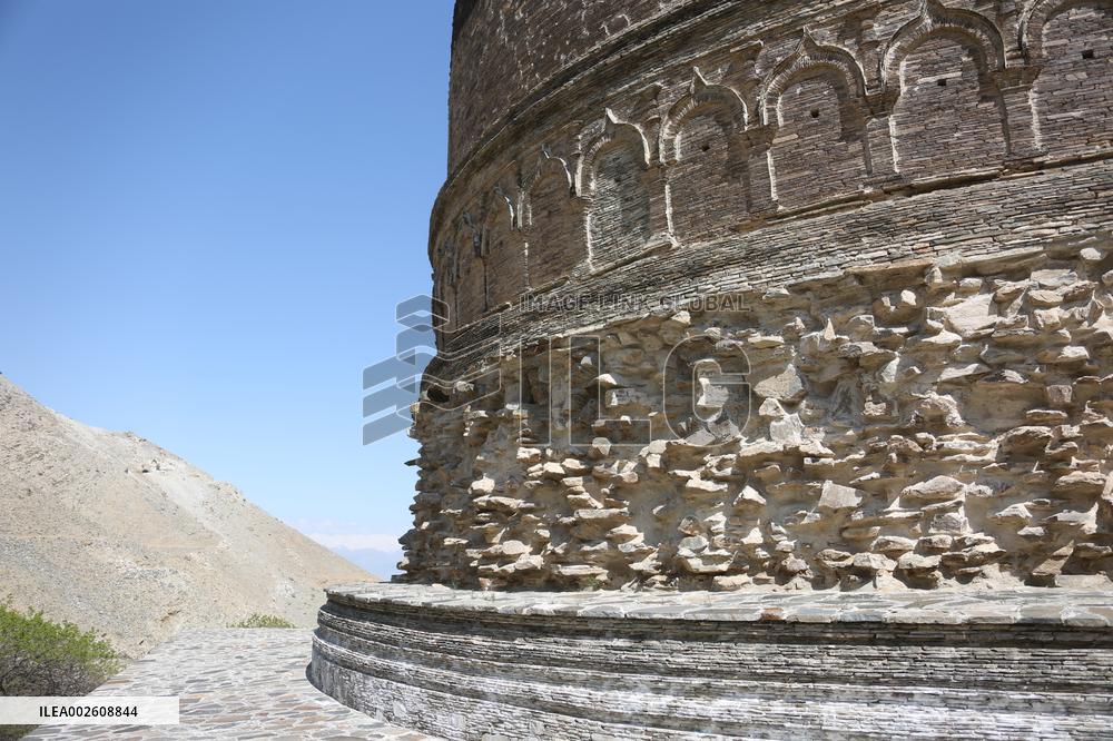 AFGHANISTAN-PARWAN-CULTURAL RELICS SITE-STUPA