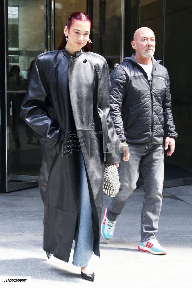 Dua Lipa on Z100 radio studios - NYC