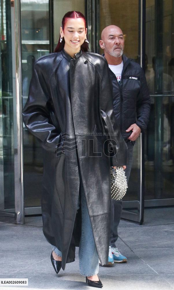 Dua Lipa on Z100 radio studios - NYC