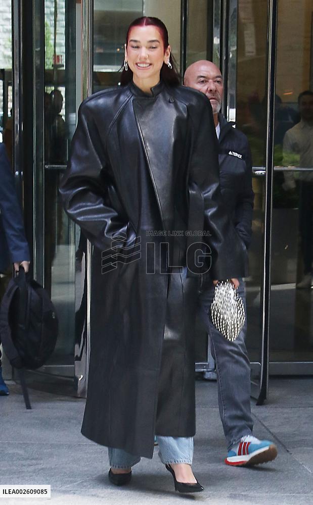 Dua Lipa on Z100 radio studios - NYC