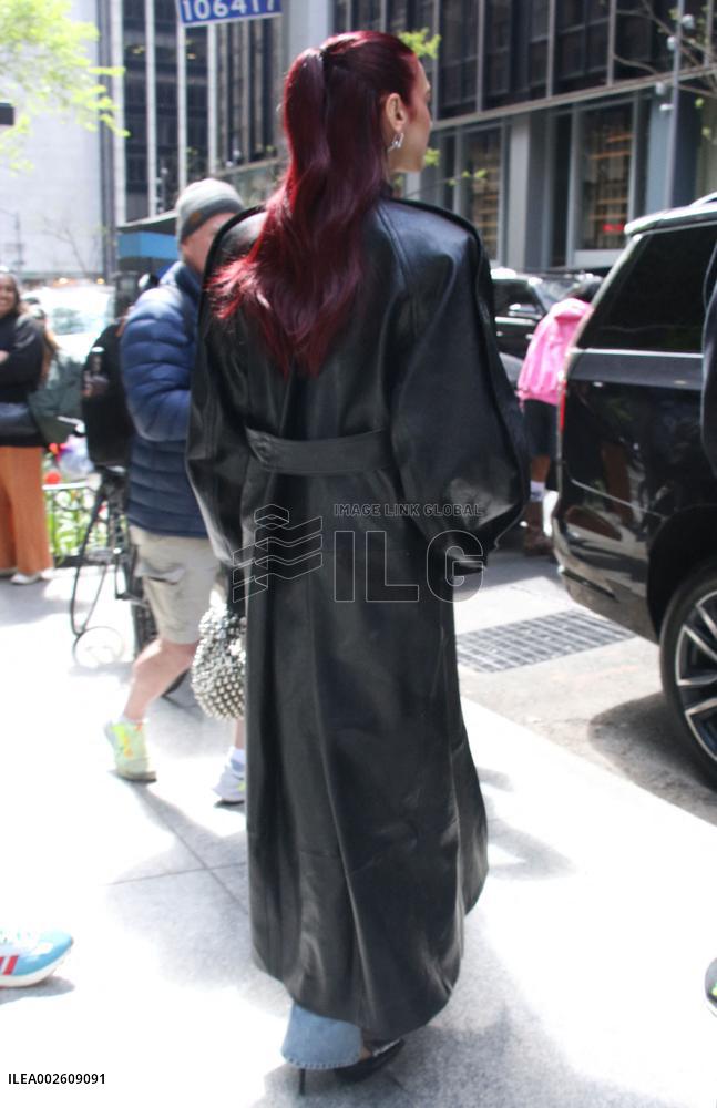 Dua Lipa on Z100 radio studios - NYC