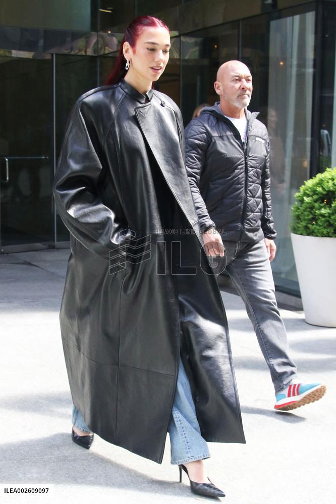 Dua Lipa on Z100 radio studios - NYC