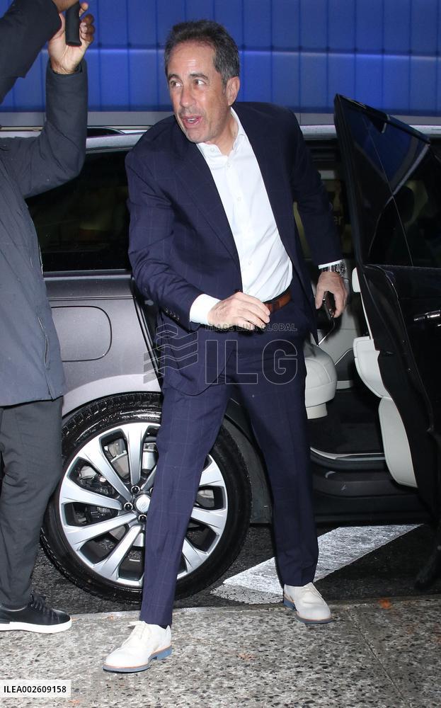 Jerry Seinfeld At Good Morning America - NYC